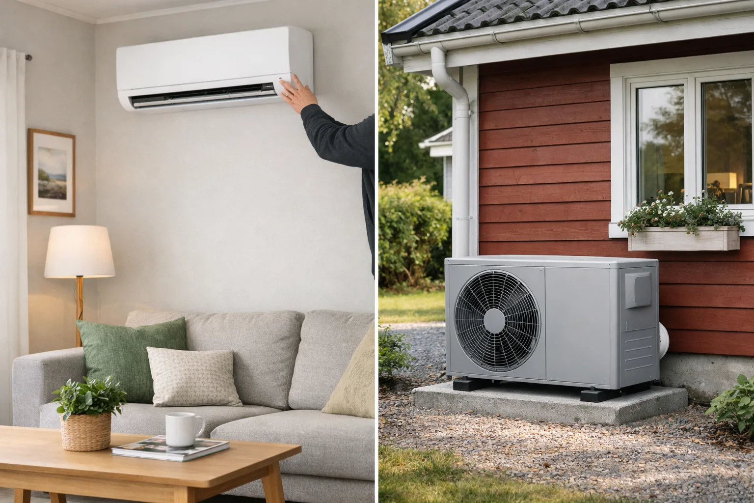 Hur fungerar en värmepump? Typer och teknik enkelt förklarat